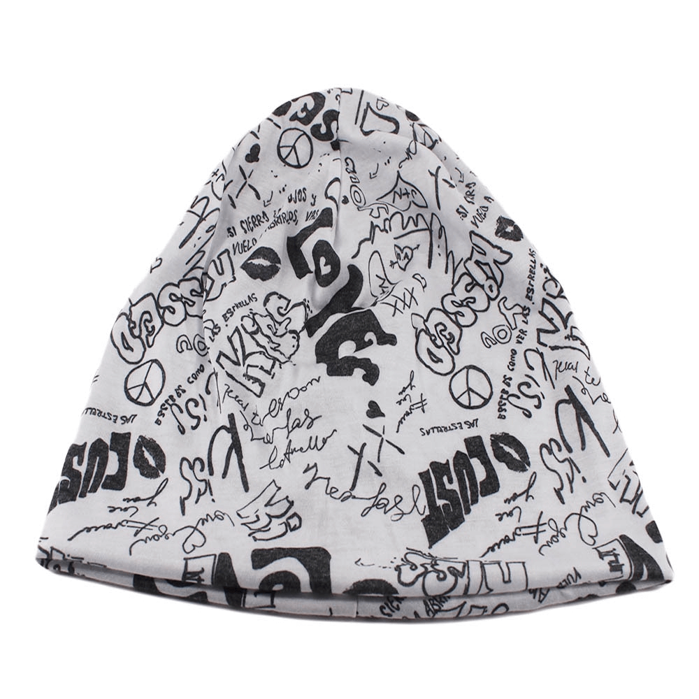 Stylish lightweight unisex sports beanie with letter pattern, ideal headwear for outdoor exercise enthusiasts, SF0812